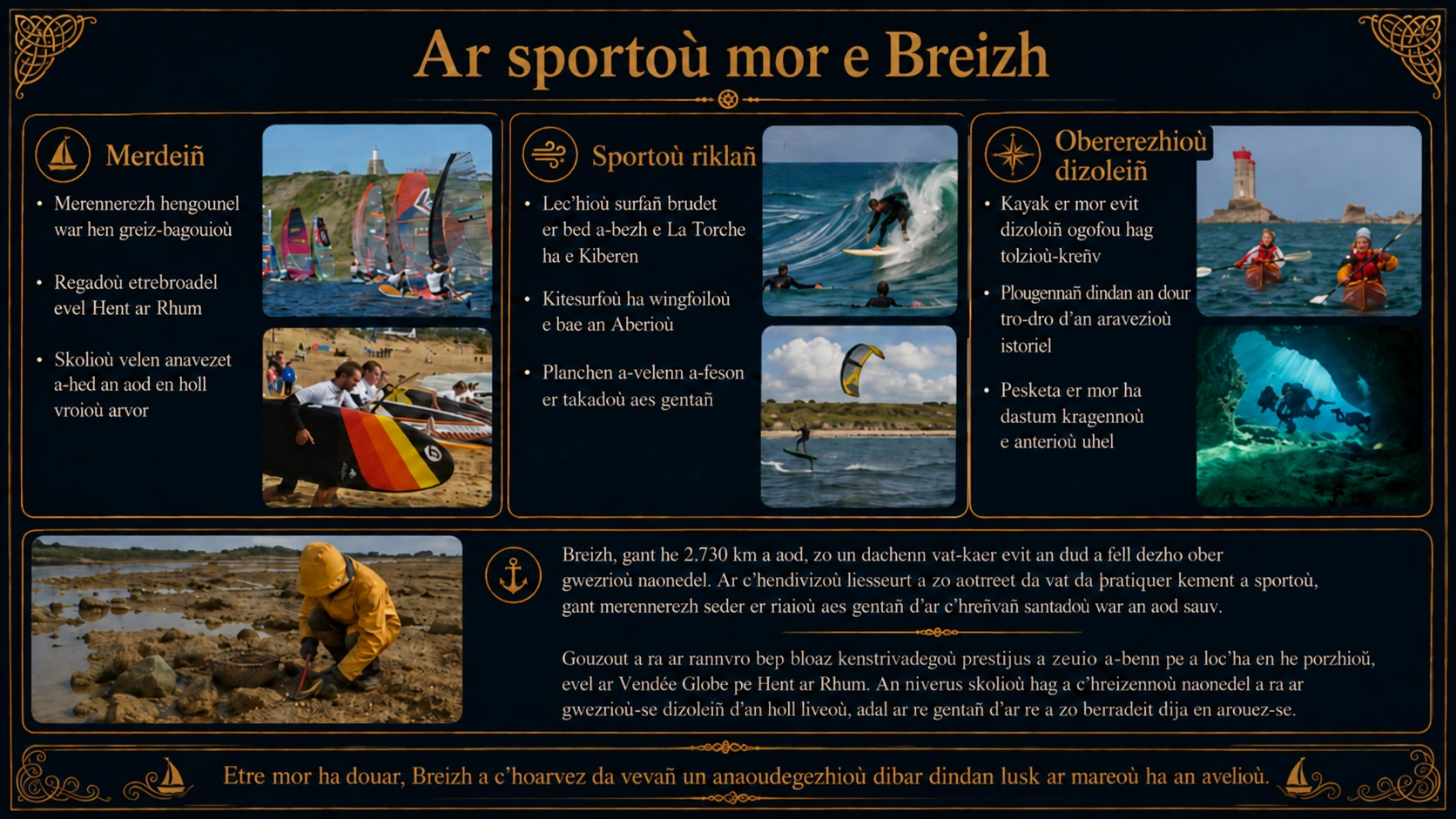 An obererezhioù mor e Breizh