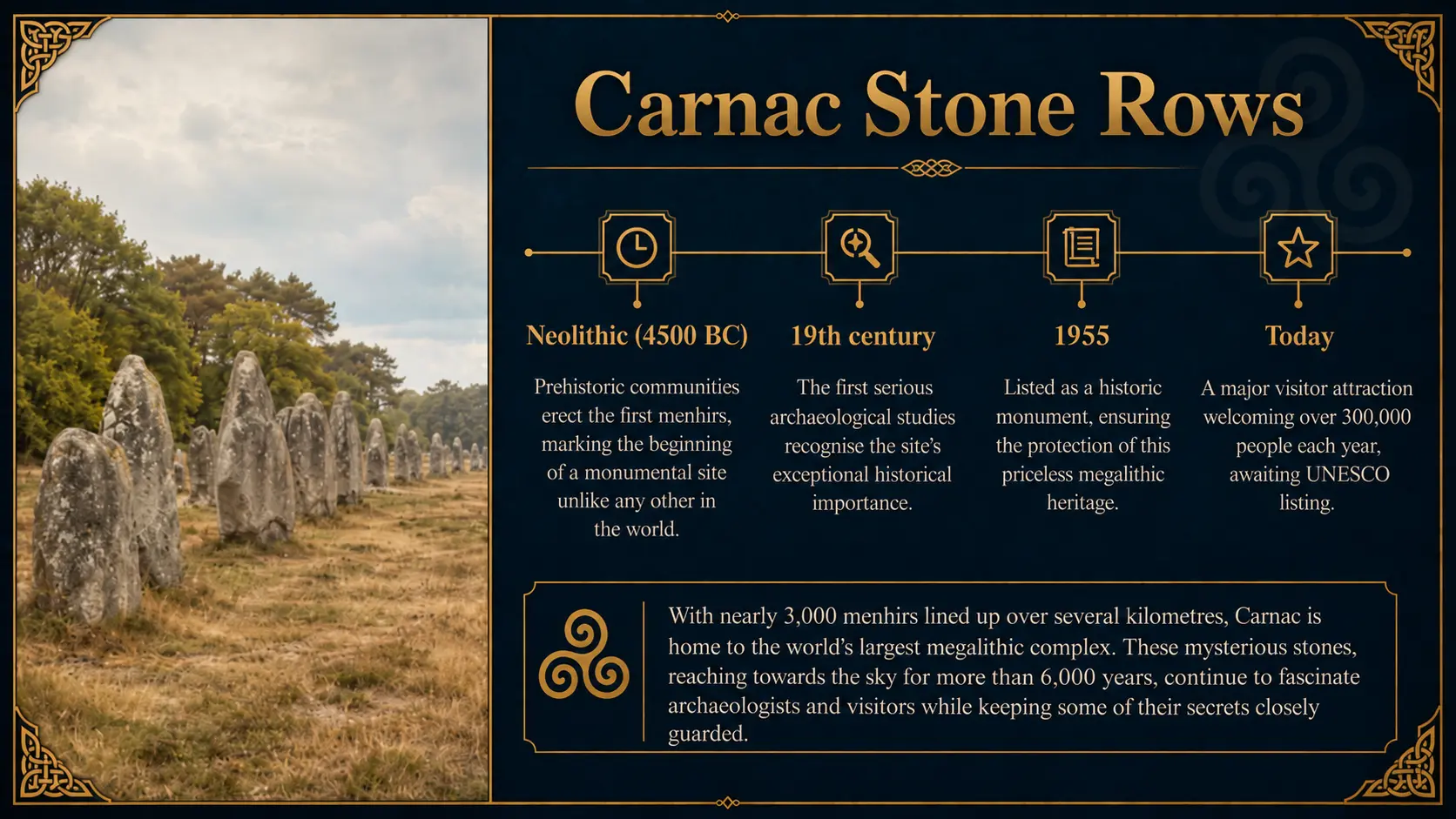 Carnac Stone Rows