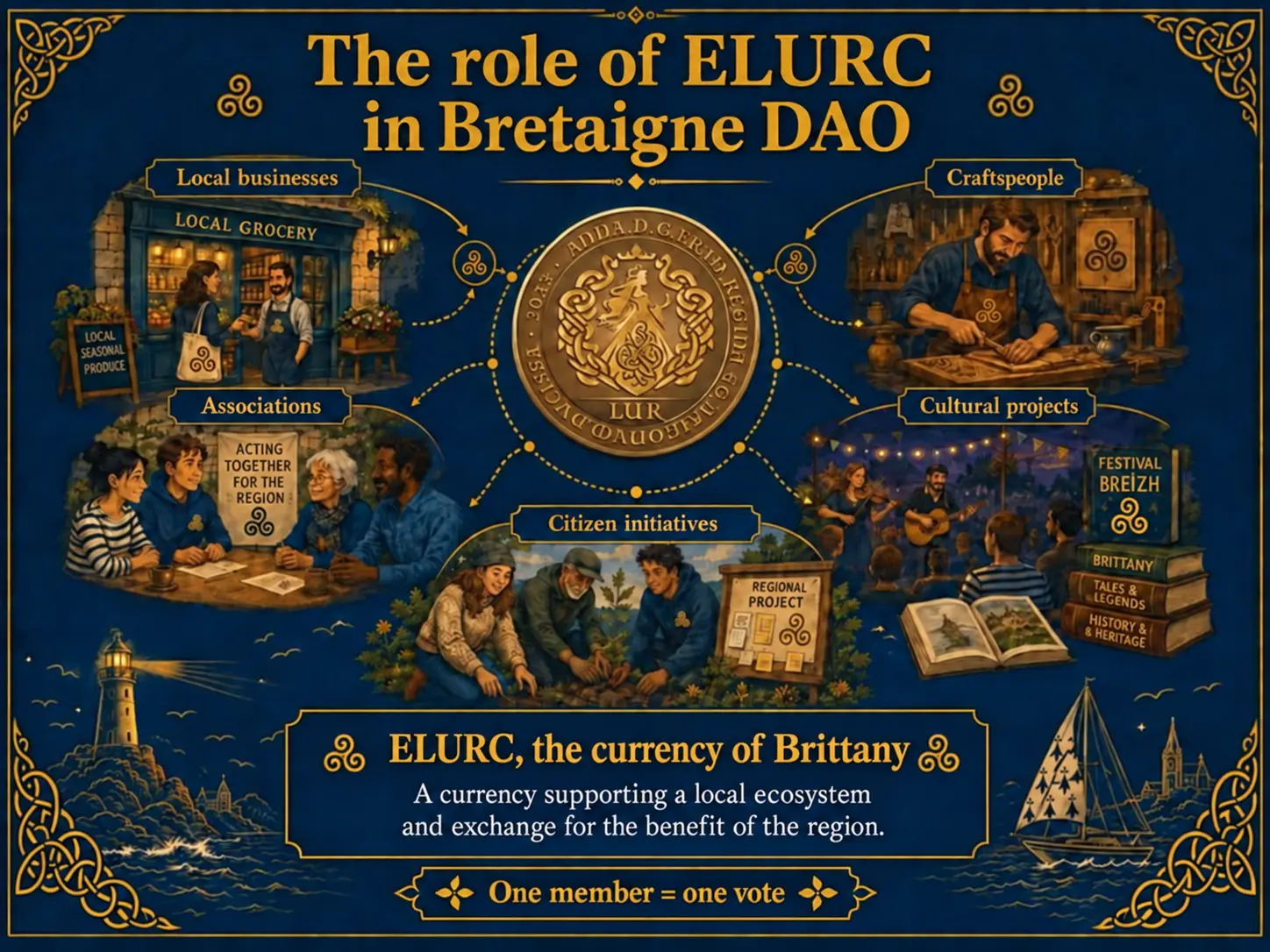 The role of ELURC in Bretaigne DAO