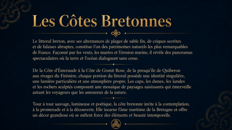 Les Côtes Bretonnes