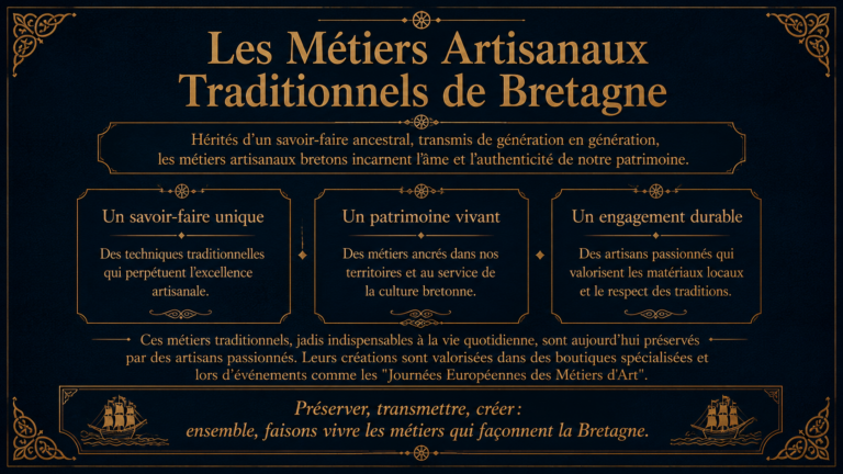 Les Métiers Artisanaux Traditionnels de Bretagne