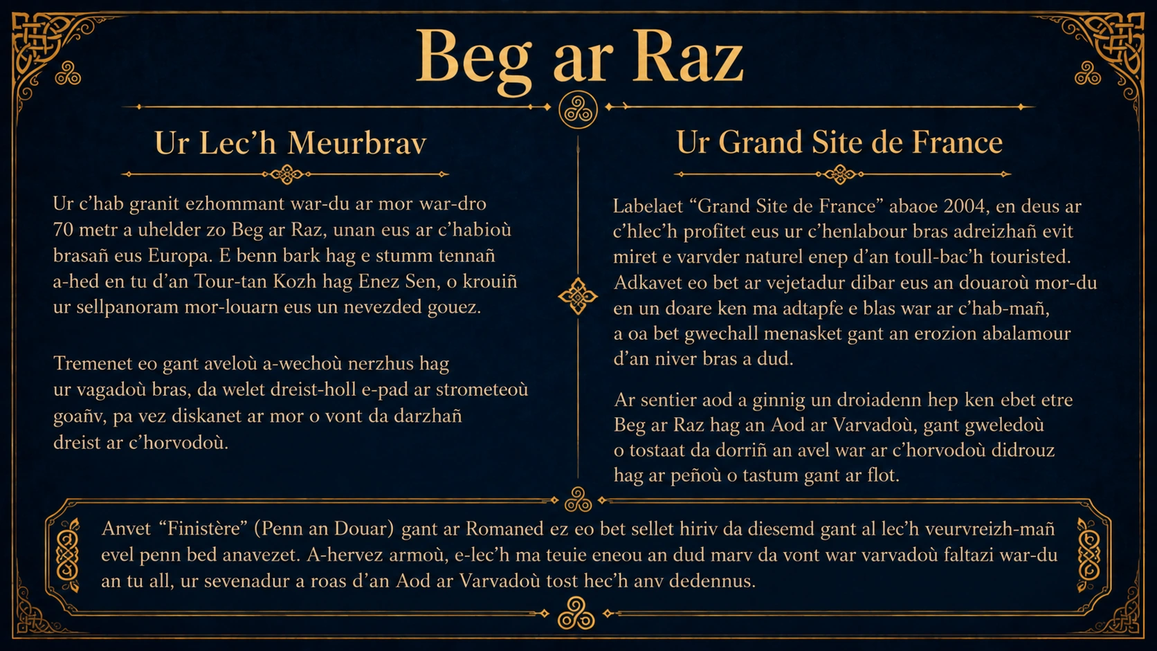 Beg ar Raz