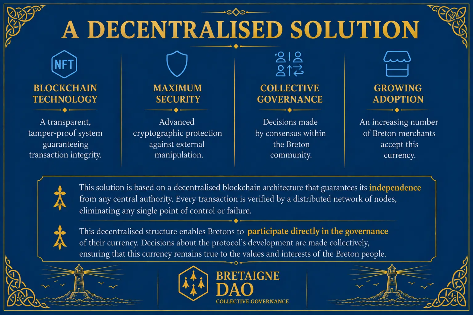 A DECENTRALISED SOLUTION