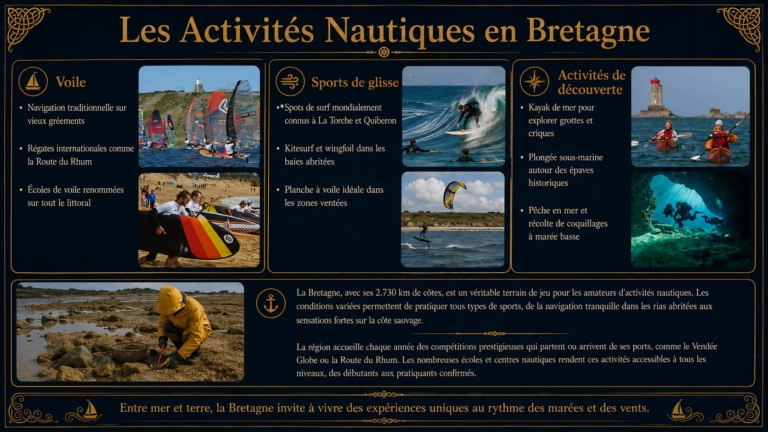 Les Activités Nautiques en Bretagne