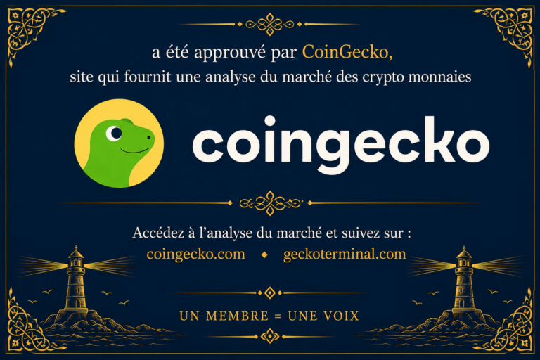 a été approuvé par CoinGecko,