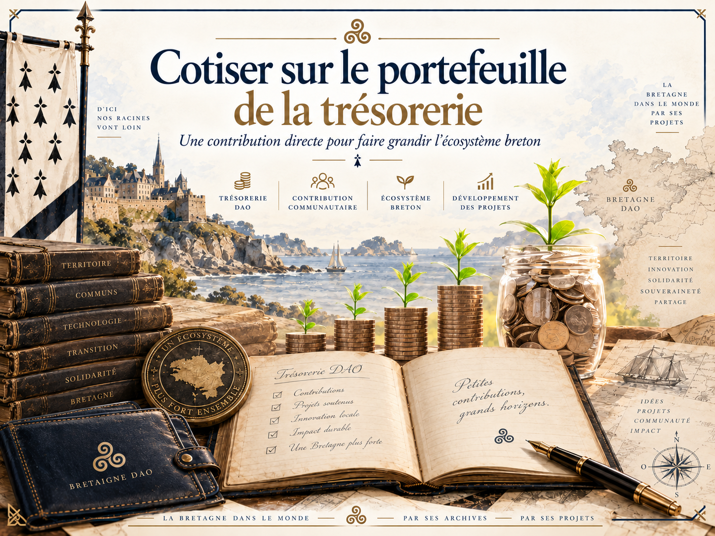 Cotiser sur le portefeuille de la trésorerie