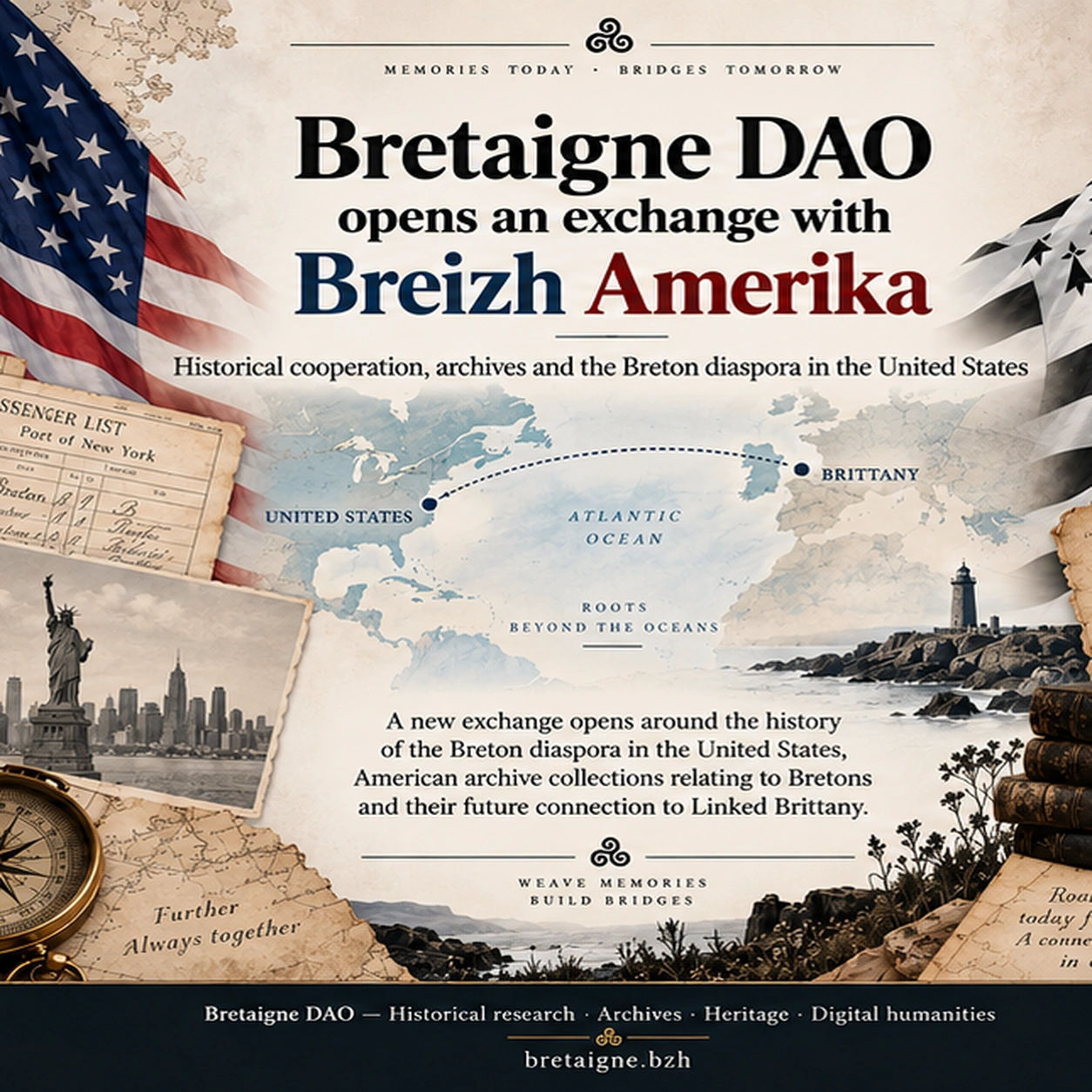 đșđž Bretaigne DAO opens an exchange with Breizh Amerika