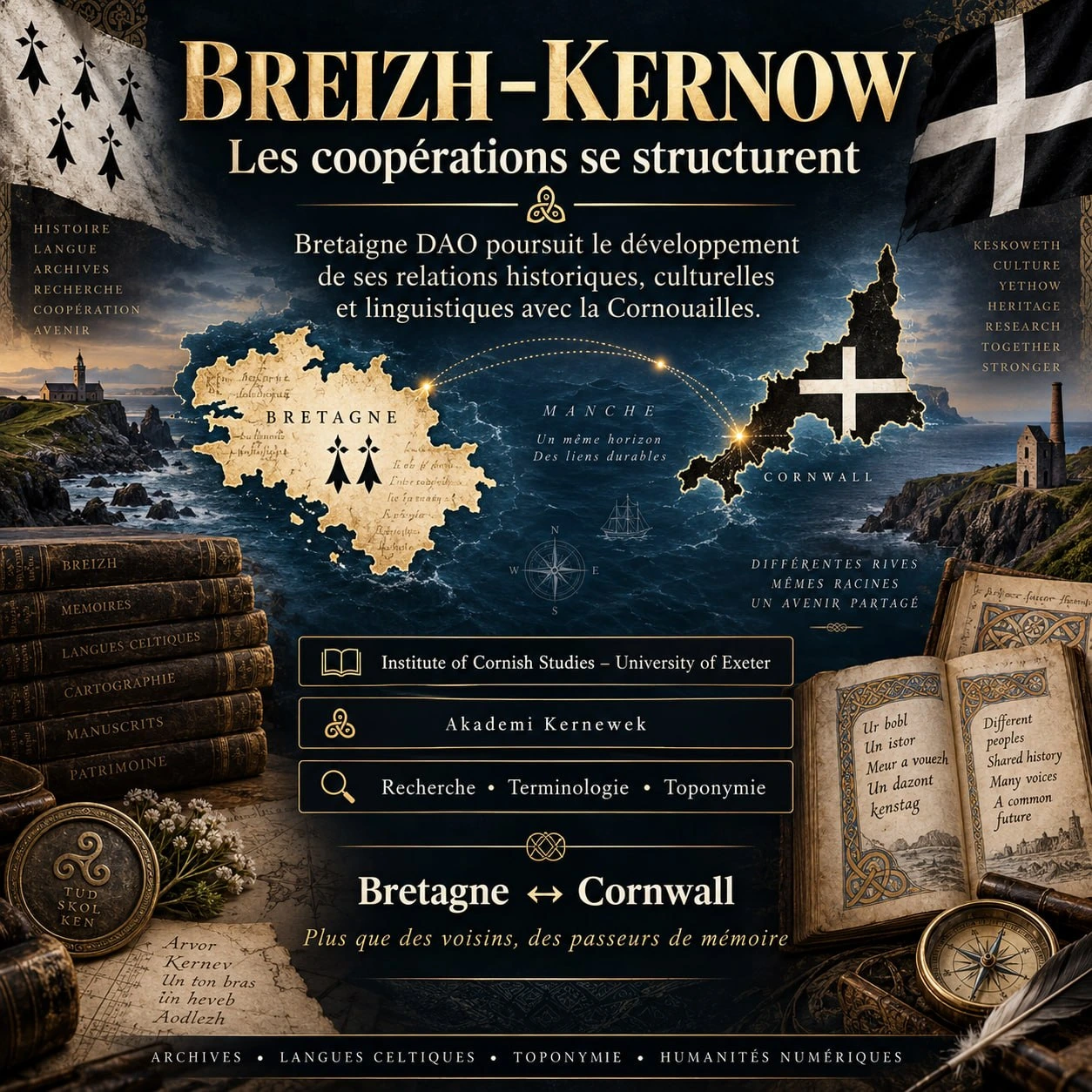 Breizh–Kernow : les coopérations se structurent