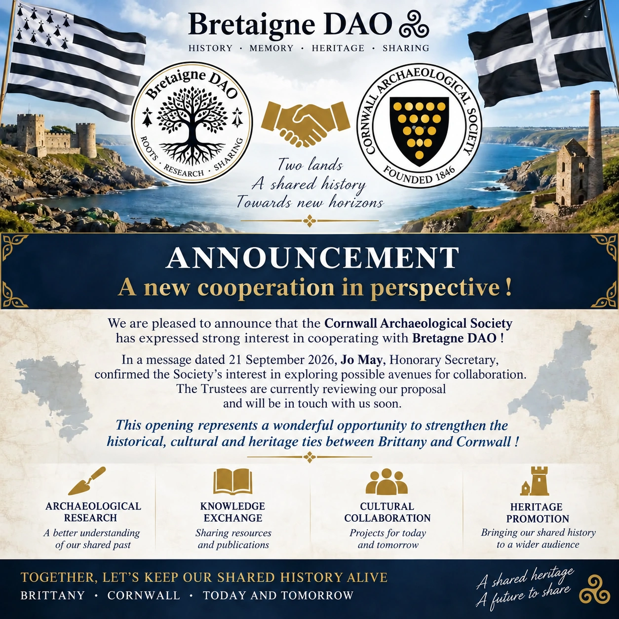 BREIZH × KERNOW — a new cooperation in sight