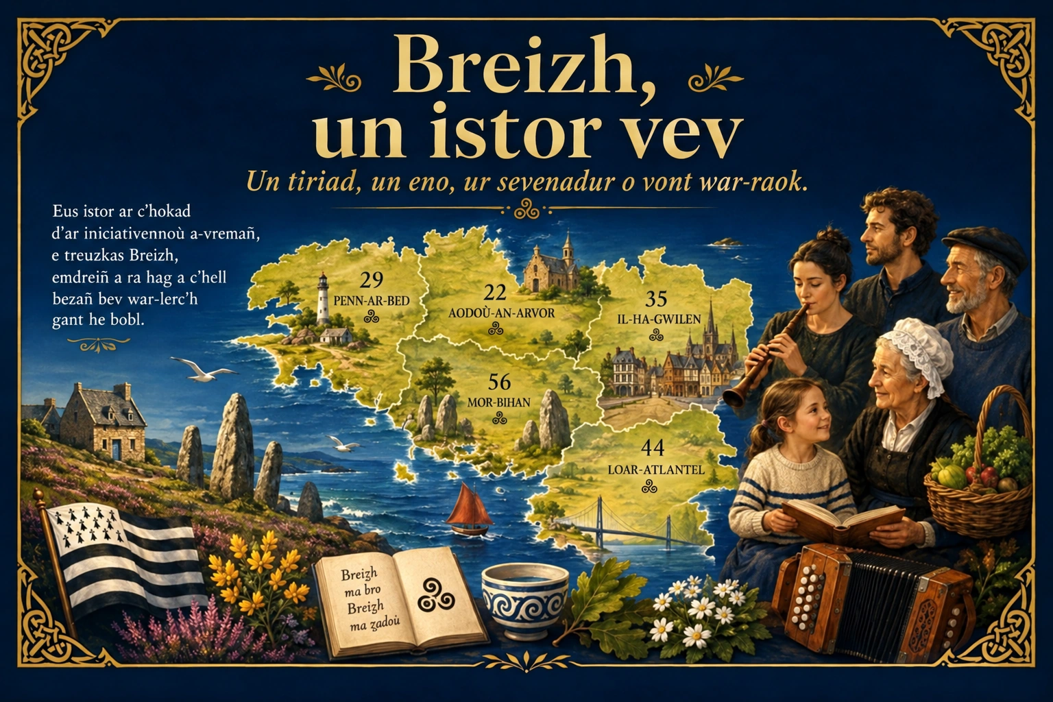 Breizh, un istor vev