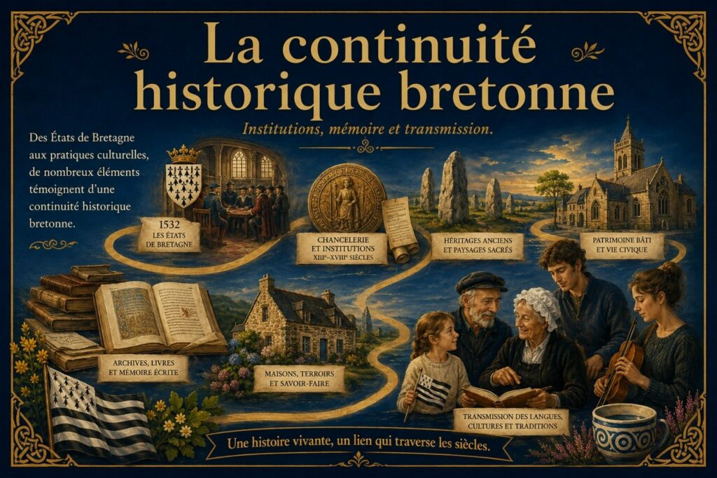La continuité historique bretonne