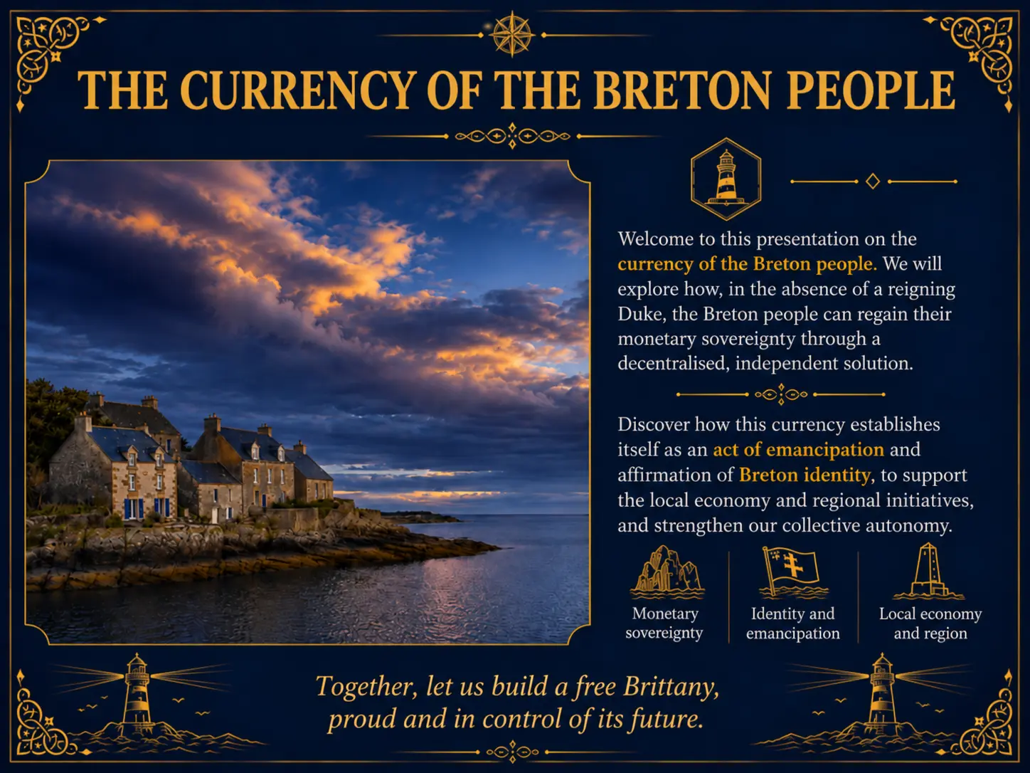 THE CURRENCY OF THE BRETON PEOPLE