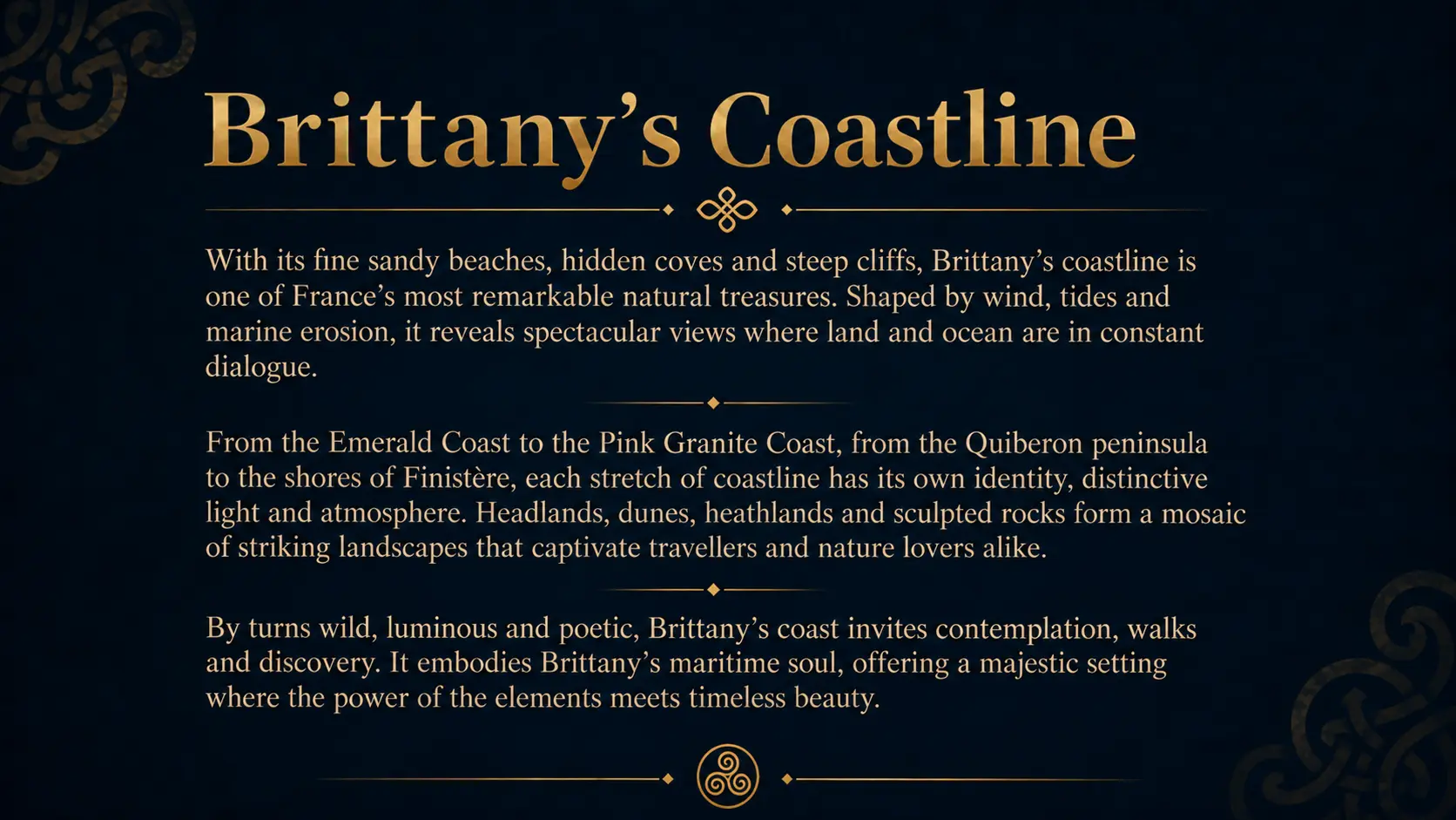 Brittany’s Coastline