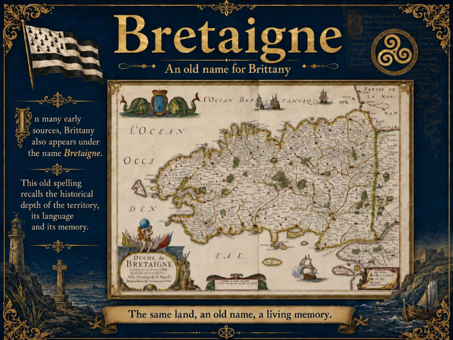 Bretaigne — An old name for Brittany