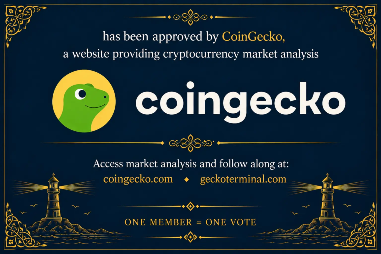 has been approved by CoinGecko,