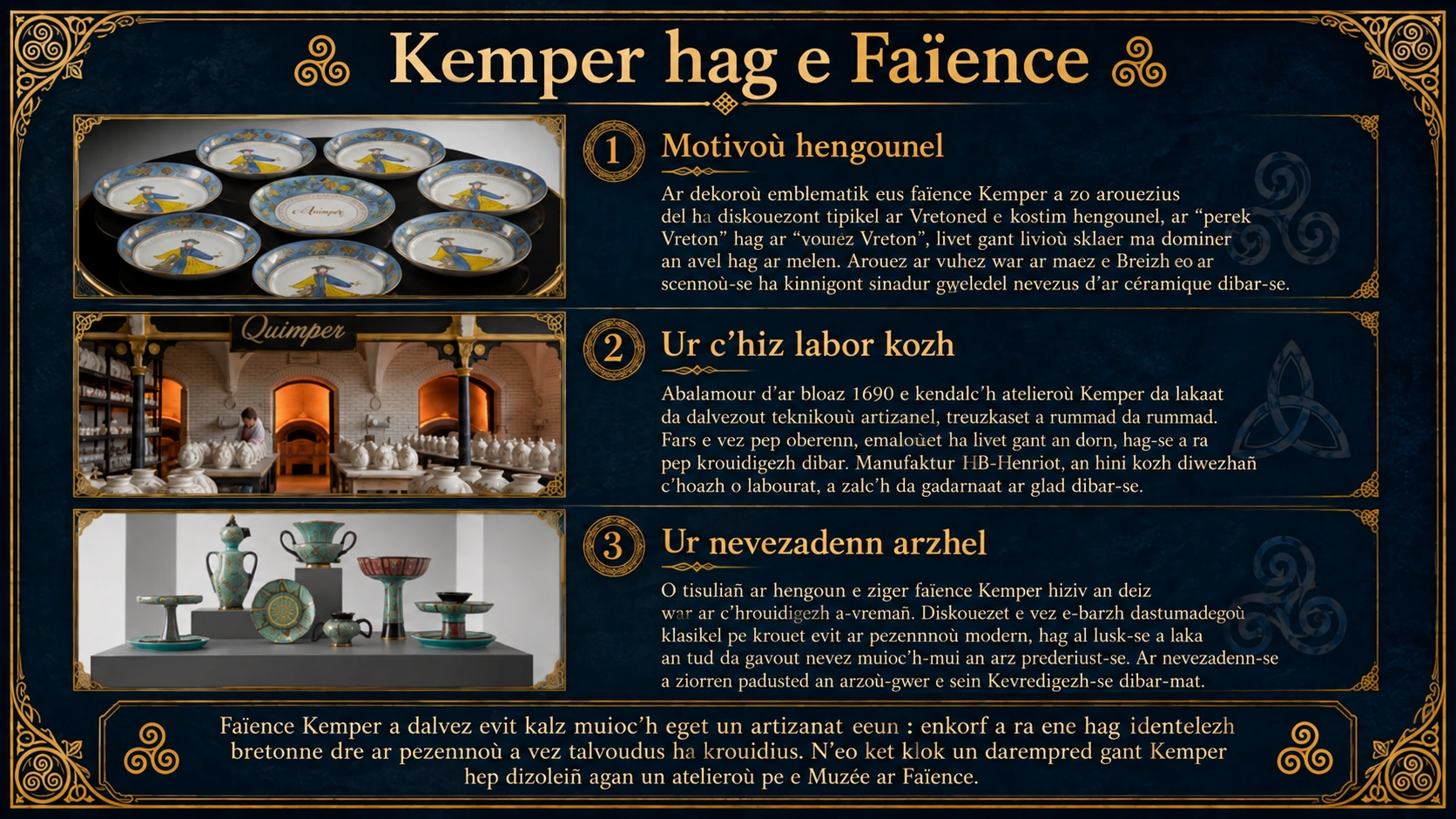 Kemper hag he faïañs