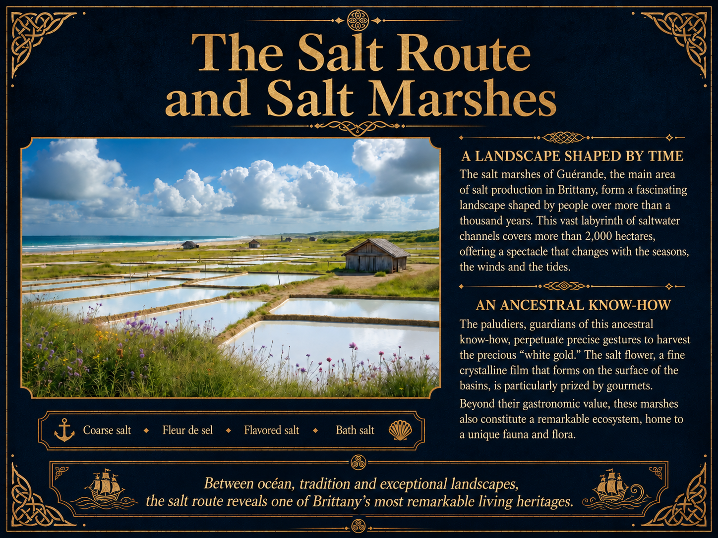 The Salt Route and Salt Marshes
