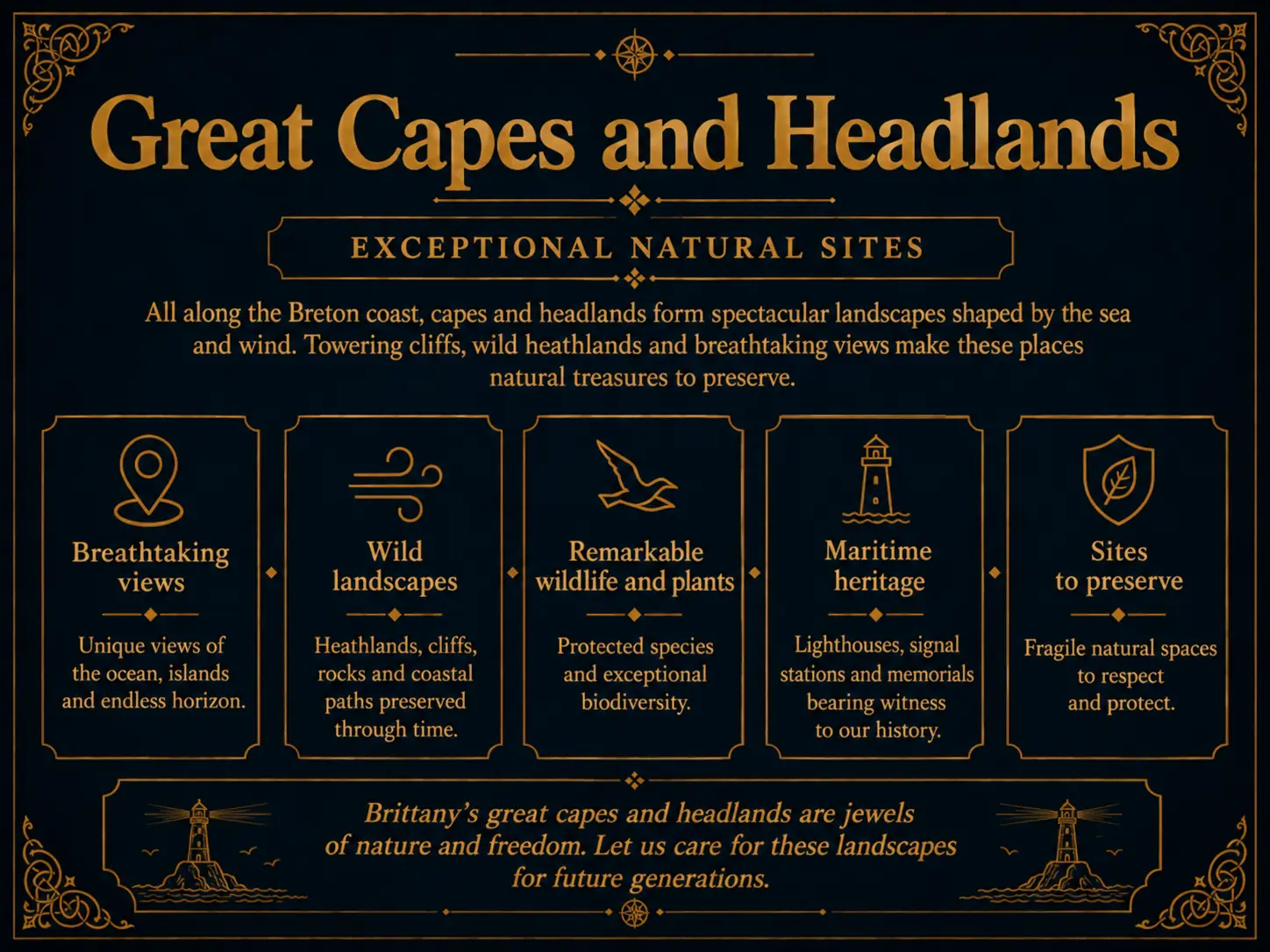 Great Capes and Headlands