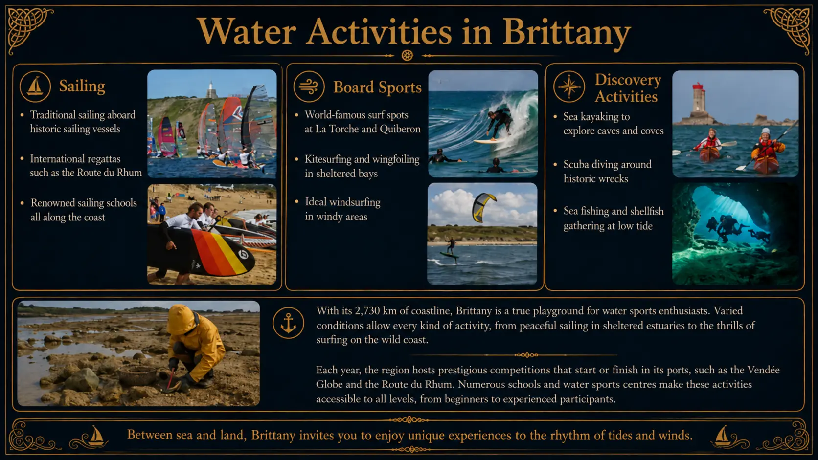 Water Activities in Brittany