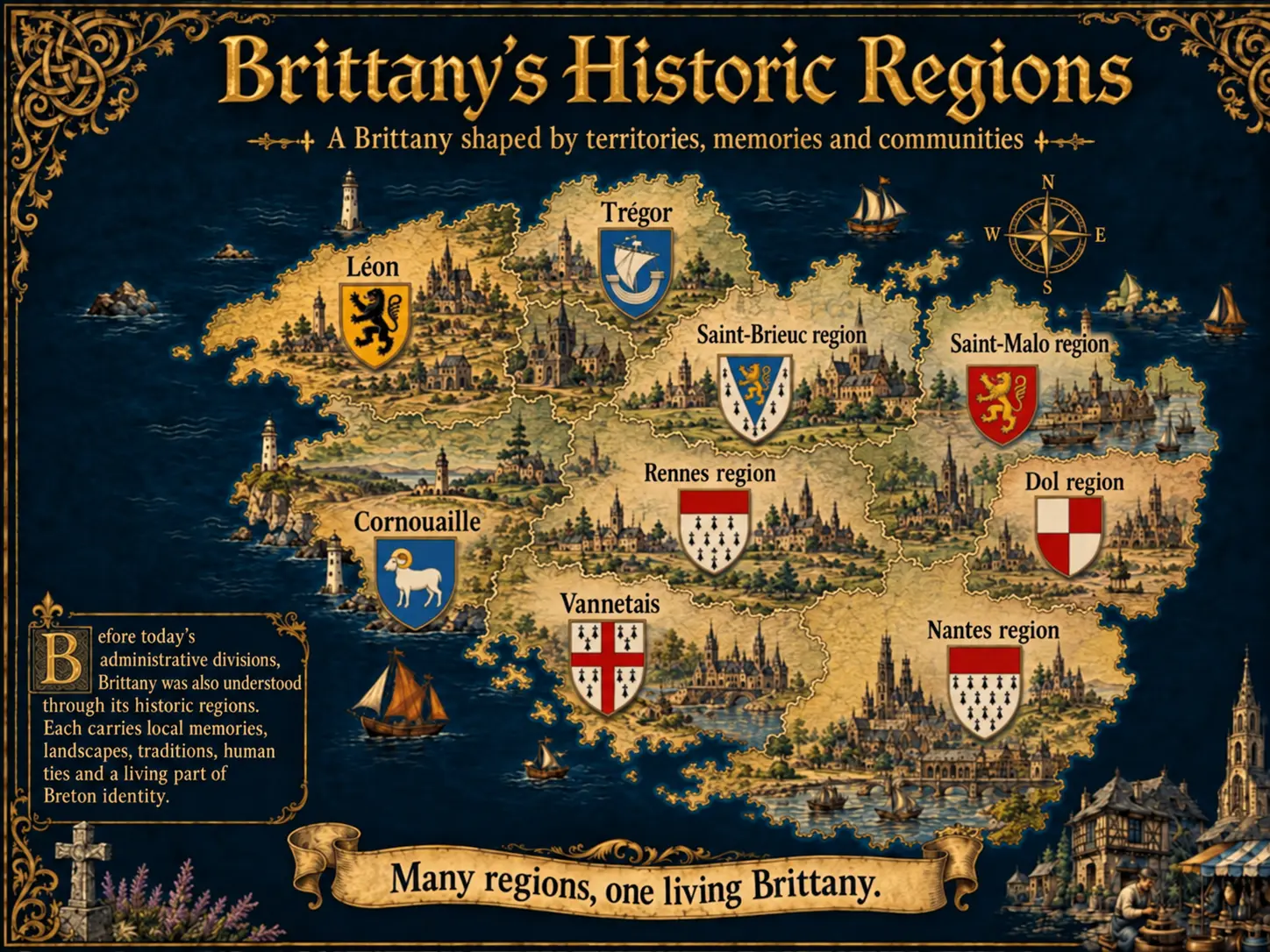 Brittany’s Historic Regions